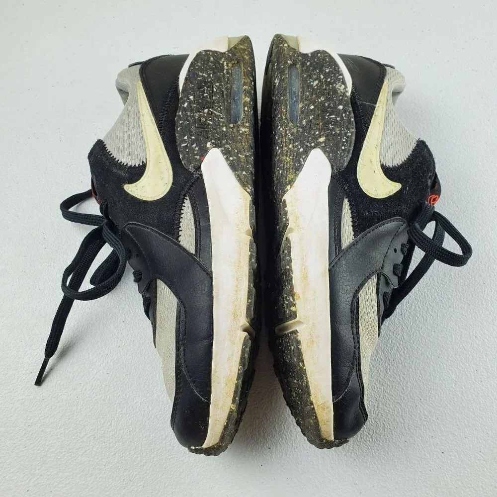 Nike Air Max Excee SE Sneakers Shoe Running Lace Up Size 7Y Unisex Kids Black